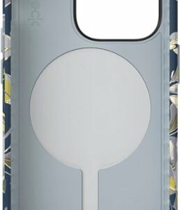 Speck - Presidio Edition Case with MagSafe for Apple iPhone 14 Pro - Tear Blue/Artistic Floral