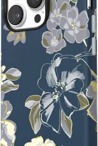 Speck - Presidio Edition Case with MagSafe for Apple iPhone 14 Pro - Tear Blue/Artistic Floral