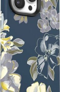 Speck - Presidio Edition Case with MagSafe for Apple iPhone 14 Pro Max - Tear Blue/Artistic Floral