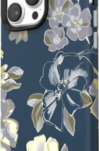 Speck - Presidio Edition Case with MagSafe for Apple iPhone 14 Pro Max - Tear Blue/Artistic Floral