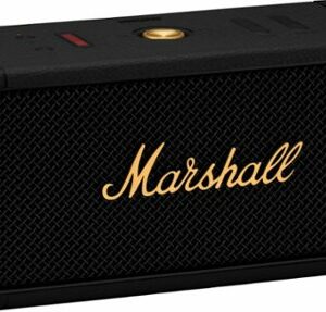 Marshall - MIDDLETON BLUETOOTH PORTABLE SPEAKER - BLACK AND BRASS