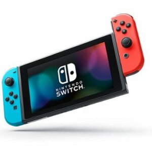 Nintendo - Geek Squad Certified Refurbished Switch with Neon Blue and Neon Red Joy‑Con