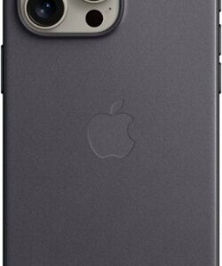 Apple - iPhone 15 Pro Max FineWoven Case with MagSafe - Black