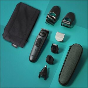 Braun - Series 5 5470 All-In-One Style Kit, 8-in-1 Grooming Kit with Beard Trimmer & More - Black