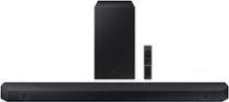 Samsung - Q-series 3.1.2 ch Dolby Atmos Soundbar w/Q-Symphony - Titan Black