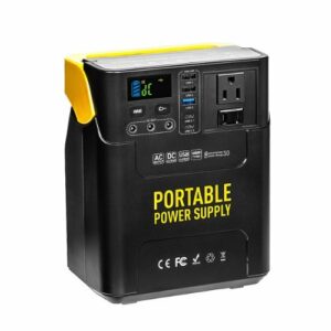 Rocksolar - Adventurer 100W Lithium Ion Battery Portable Power Station - Black