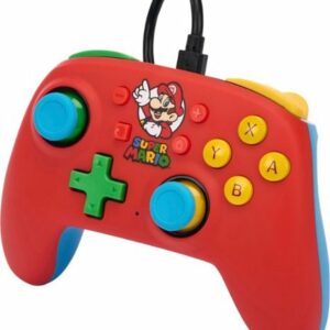 PowerA - Nano Wired Controller for Nintendo Switch - Mario Medley