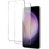 SaharaCase - ZeroDamage Ultra Strong+ Tempered Glass Screen Protector for Samsung Galaxy S23+ (2-Pack) - Clear