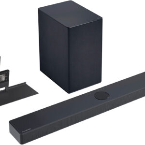 LG - Soundbar C with Wireless Subwoofer, Dolby Atmos, DTS:X & IMAX Enhanced - Black