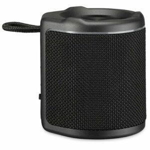 iLive - Light Up Wireless Waterproof Fabric Speaker - Black