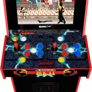 Arcade1Up - Mortal Kombat II Deluxe Arcade Game - Black