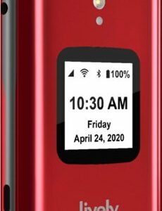 Lively™ - Jitterbug Flip2 Cell Phone for Seniors - Red