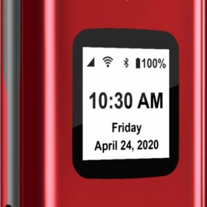 Lively™ - Jitterbug Flip2 Cell Phone for Seniors - Red