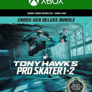 Tony Hawk's Pro Skater 1 + 2 Cross-Gen Deluxe Bundle Edition - Xbox One, Xbox Series X, Xbox Series S [Digital]