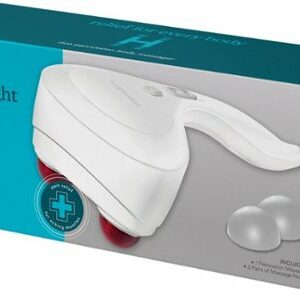 HoMedics - Duo Percussion Body Massager with Heat - White