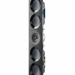 KEF - Ci5160REFM-THX In Wall Speaker (Each) - Black with gray driver