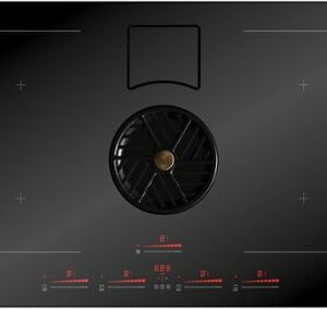 Bertazzoni - 36" Induction Downdraft Cooktop - Black