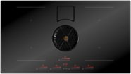 Bertazzoni - 36" Induction Downdraft Cooktop - Black