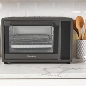 Sur La Table - Air Fry Toaster Oven - Pepper Black