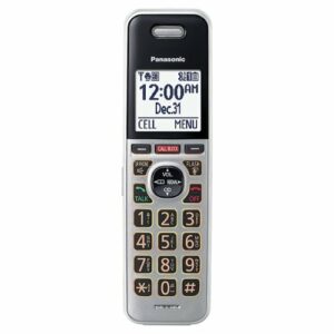 Panasonic - KX-TGFA97S Cordless Expansion Handset for KX-TGF94x and KX-TGF97x Series Cordless Phone Systems - Silver