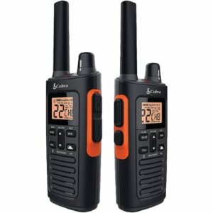 Cobra - 38-Mile, 60-Channel 2-Way Radios (Pair) - Black