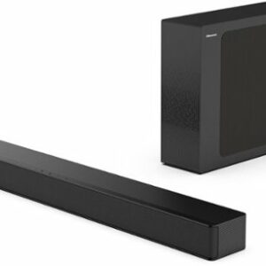 Hisense - 2.1 Channel Soundbar with Wireless Subwoofer - Black