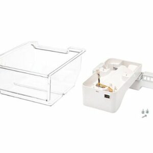 Ice Maker Kit for Select Frigidaire Counter-Depth French Door Bottom Mount Refrigerators - White