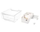 Ice Maker Kit for Select Frigidaire Counter-Depth French Door Bottom Mount Refrigerators - White