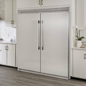 79” Dual Trim Kit for Select Frigidaire Professional Single-Door Refrigerators and Freezers, Louvered Design