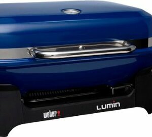 Weber - Lumin Electric Grill - Deep Ocean Blue