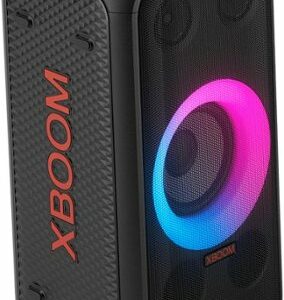 LG - XBOOM XL5 Portable Tower Party Speaker with LED Lighting - Black