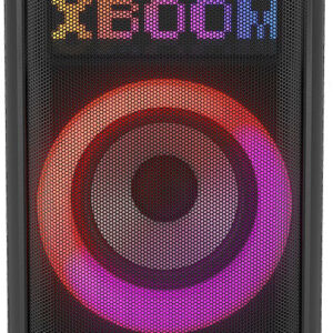 LG - XBOOM XL7 Portable Tower Party Speaker with Pixel LED - Black