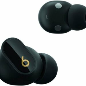 Geek Squad Certified Refurbished Beats Studio Buds + True Wireless Noise Cancelling Earbuds - Black/Gold