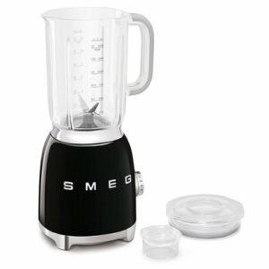 SMEG BLF01 Countertop 4-Speed Blender, 48 oz - Black