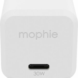 mophie - Power Adapter USB-C 30W GAN - White