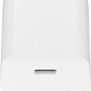 Insignia™ - 30W USB-C Foldable Wall Charger for iPhone 15/14/13/12 Series, Samsung Smartphones, iPad, MacBook Air, Tablets and More - White