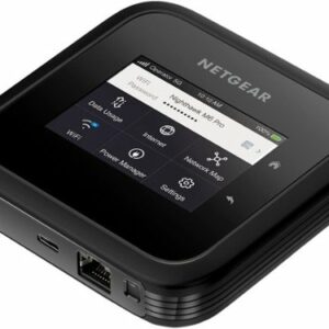 NETGEAR - Nighthawk M6 Pro 5G mmWave Wi-Fi 6E Hotspot - Black (Unlocked)