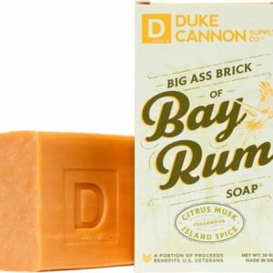 Duke Cannon - Big Ass Brick of Soap - Bay Rum - Orange