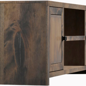 Legends Furniture - Entertainment Console for Most TVs Up to 75" - Barnwood