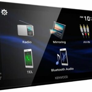 Kenwood - 6.8"  Bluetooth Digital Media Receiver with rear camera input - Black