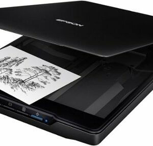 Epson - Perfection V39 II Color Photo and Document Flatbed Scanner