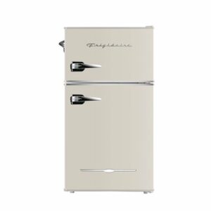 Frigidaire - Retro 3.2 Cu. Ft. Mini Fridge with Top Freezer - Platinum