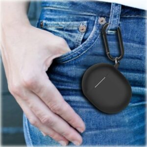 SaharaCase - Anti-Slip Silicone Case for Google Pixel Buds Pro Headphones - Black