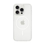 Insignia™ - Hard-Shell Case with MagSafe for iPhone 15 Pro - Clear