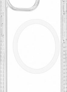 Insignia™ - Hard-Shell Case with MagSafe for iPhone 15 - Clear