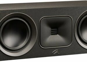 MartinLogan - Motion Foundation C1 2.5-Way Center Channel Speaker with Dual 5.5” Midbass Drivers (Each) - Black