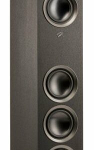 MartinLogan - Motion Foundation F1 3-Way Floorstanding Speaker with 5.5” Midrange and Triple 5.5” Bass Drivers (Each) - Black