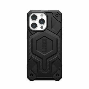 UAG - Monarch Pro Series Case with Magsafe for Apple iPhone 15 Pro Max - Carbon Fiber