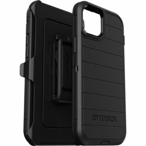 OtterBox - Defender Series Pro Hard Shell for Apple iPhone 15 Plus and Apple iPhone 14 Plus - Black