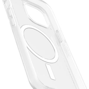 OtterBox - Symmetry Series Hard Shell for MagSafe for Apple iPhone 15, Apple iPhone 14, and Apple iPhone 13 - Clear